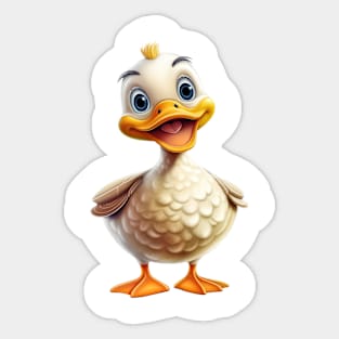 Baby Duck Sticker